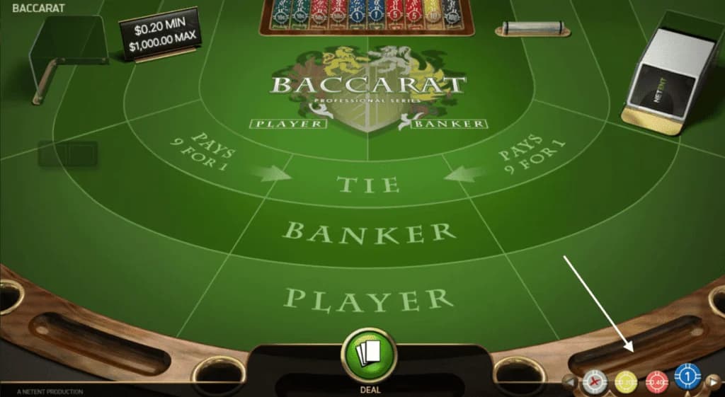 Ställ in din insats