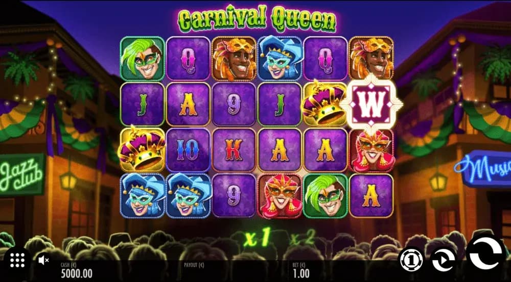 Carnival Queen spelplan