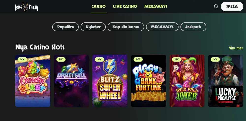 Lokefreja casino slots