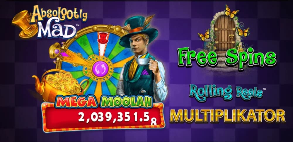 Mega Moolah Absolootly Mad