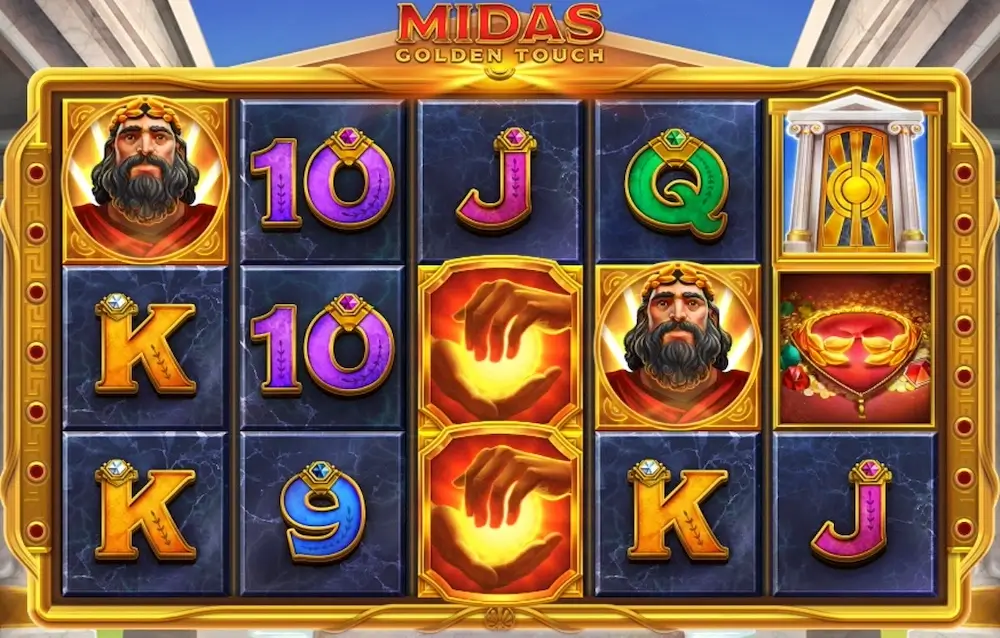 Midas Golden Touch slot spelplan