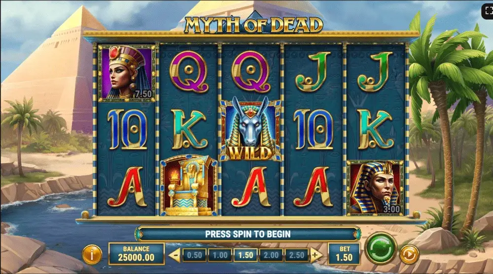 Myth of Dead spelplan