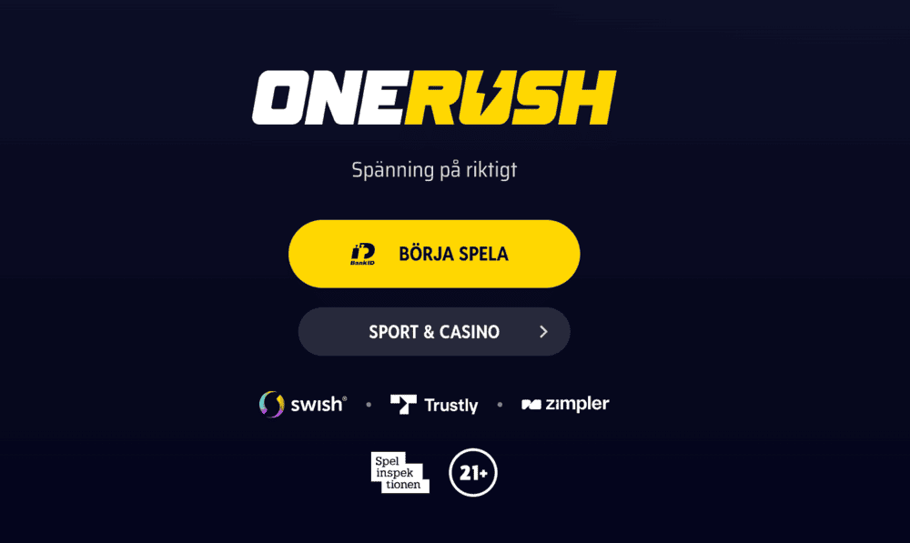 Onerush casino