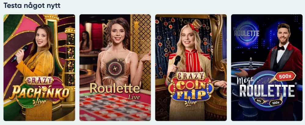 Speedybet live casino