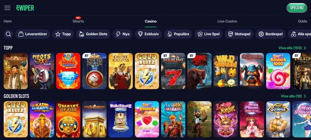 Swiper Casino Recension