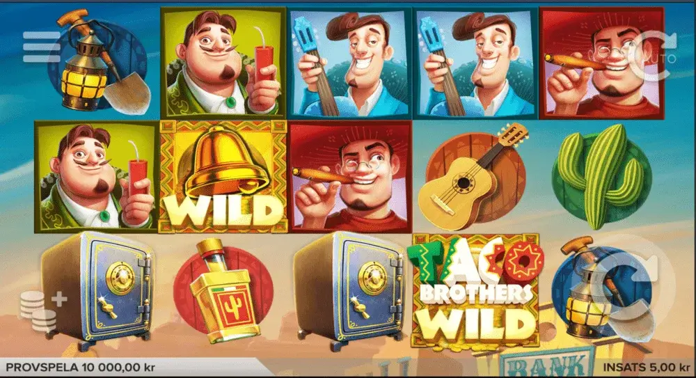 Taco Brothers Spelplan