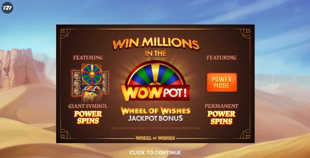 Wheel of Wishes Jackpot