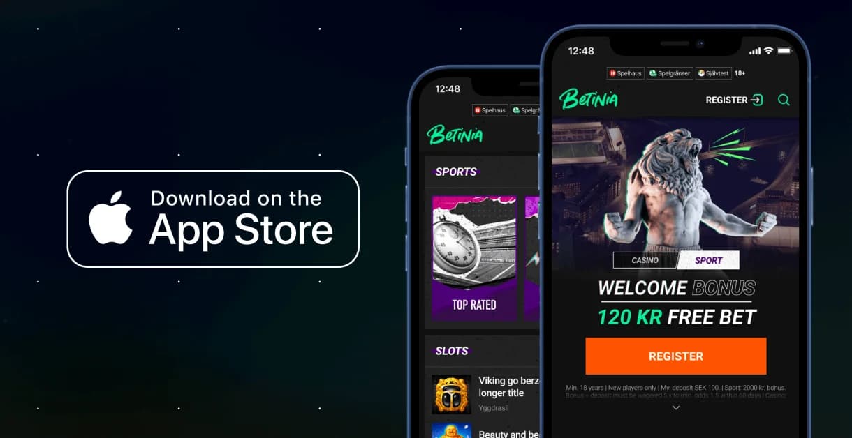 betinia app