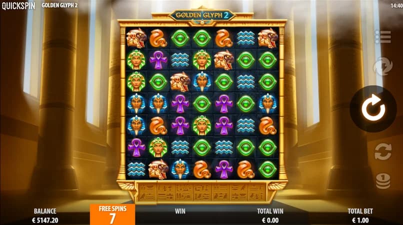 Quickspin - Golden Glyph 2