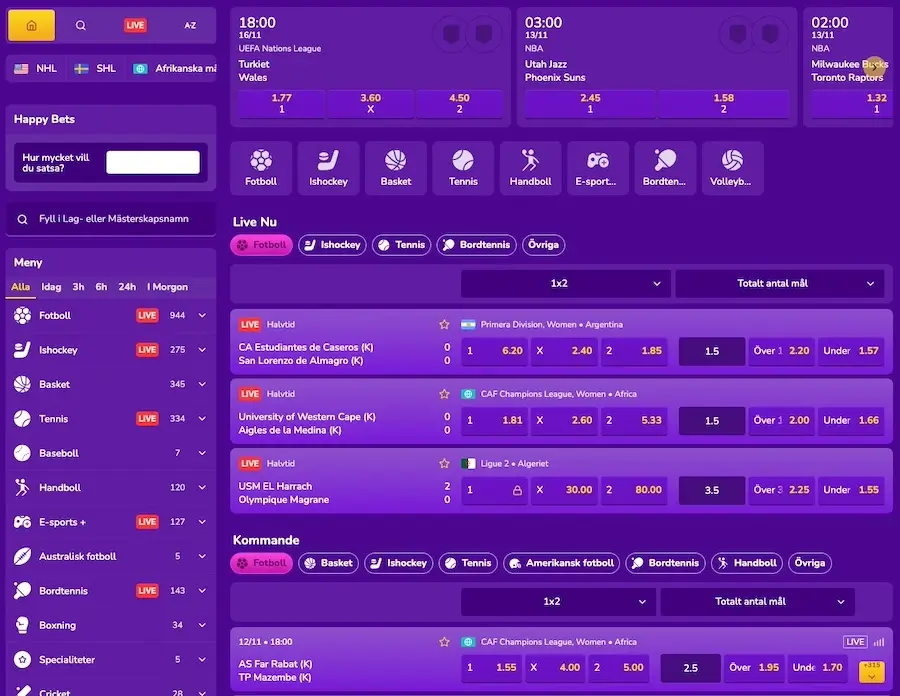 Happy caisno sportbetting