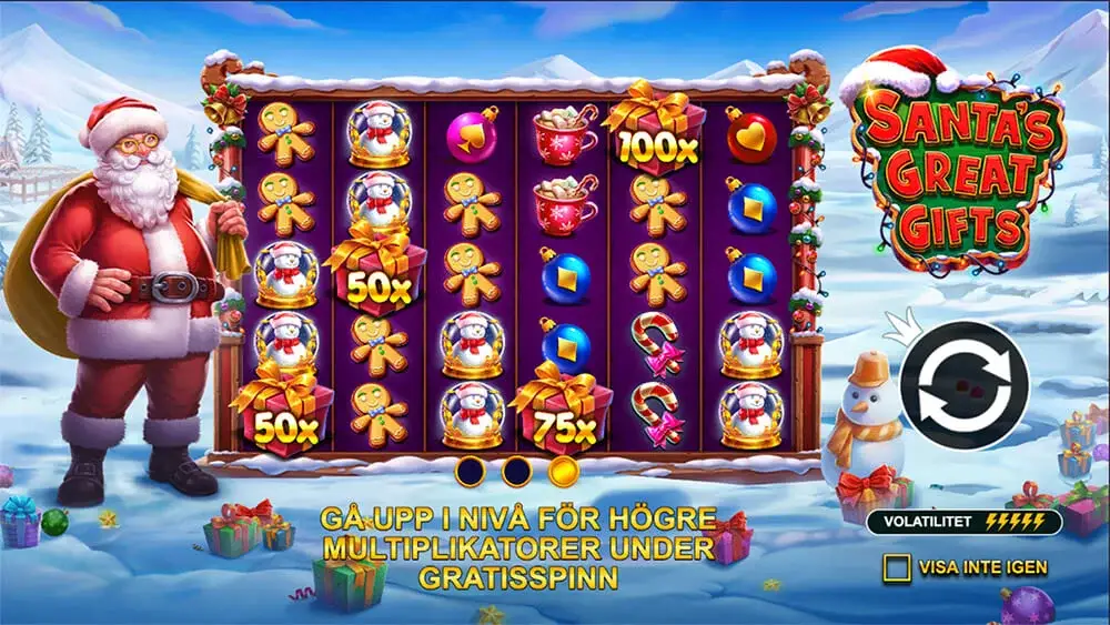 santas great gift slot