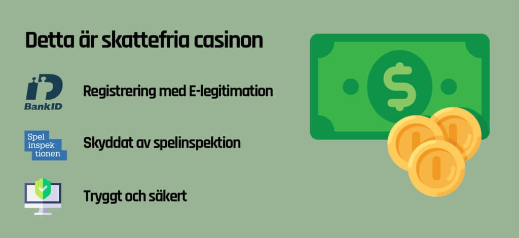 Skattefria casinon