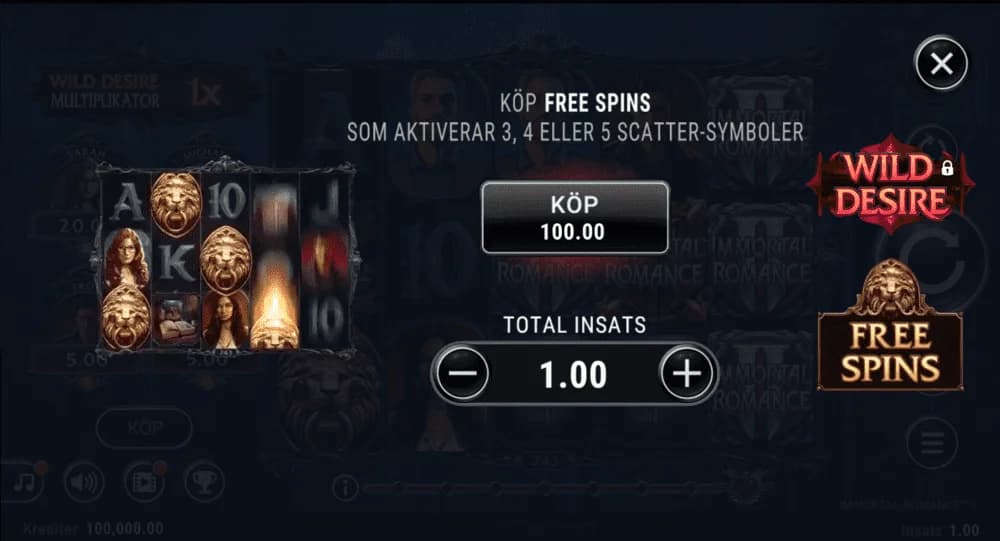 Köp free spins