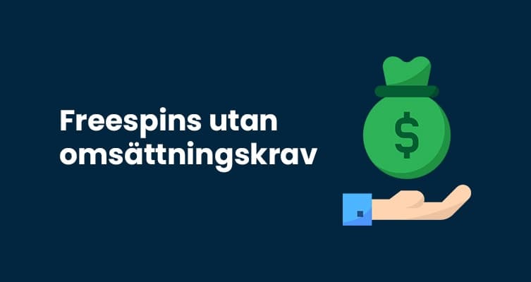 Nätcasino med omsättningsfria spins