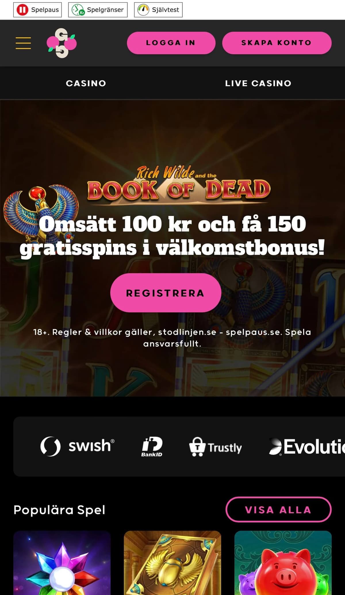 Hur man hämtar en casino bonus