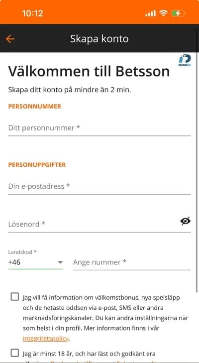 Fyll i uppgifterna image