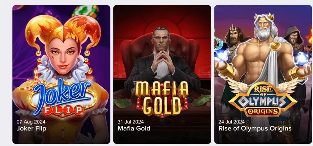 Nya slots från Play’n GO sommaren 2024
