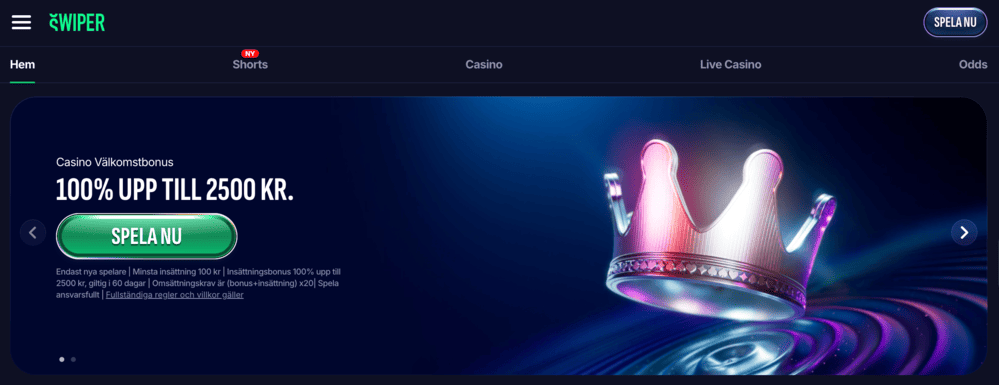 Nytt Casino i Swiper