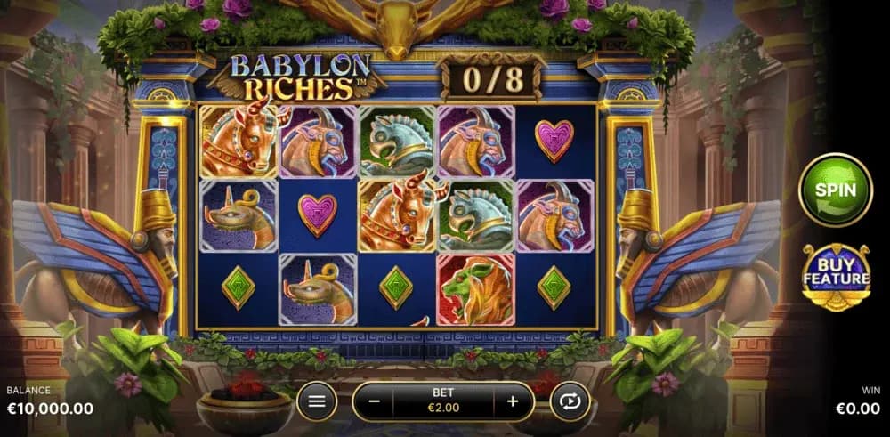 Babylon Riches spelplan