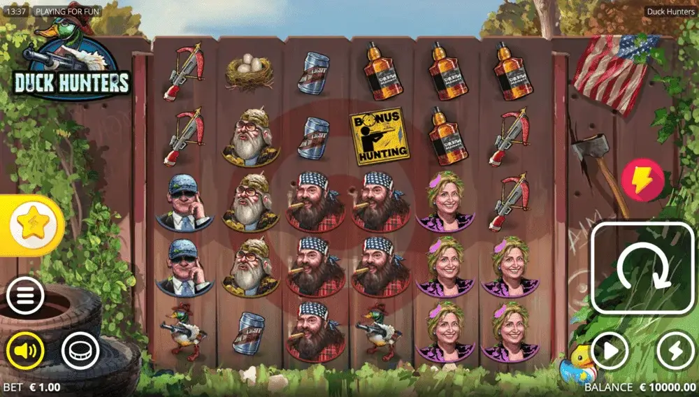 Duck Hunters Spelplan