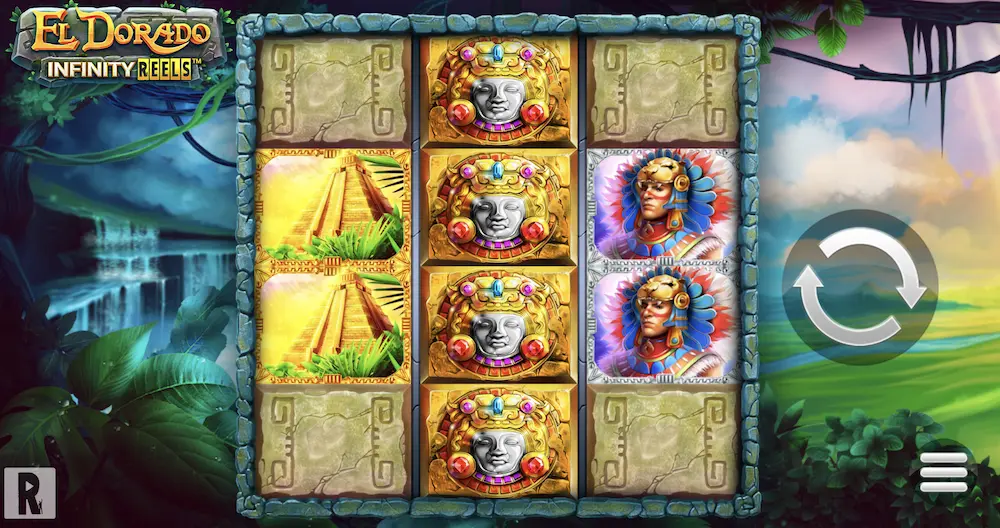 El Dorado Infinity Reels spelplan