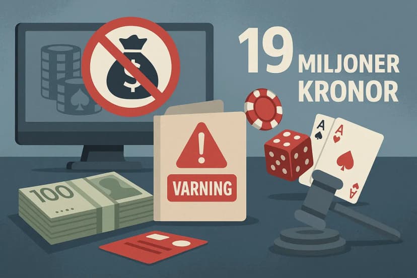 Flera svenska spelbolag bötfälls för brister i penningtvättsarbetet