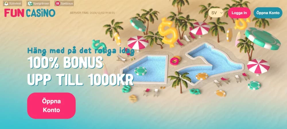 Fun Casino välkomstbonus