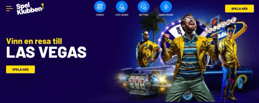 Klubbpotten - Vinn en resa till Las Vegas med Spelklubben