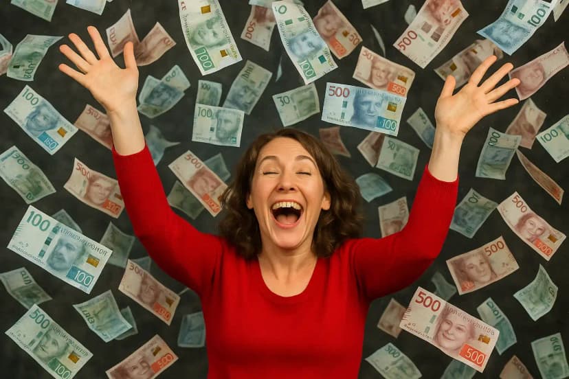 Knivsta-kvinna vann 41 miljoner