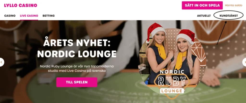 Lyllo Casino kundtjänst