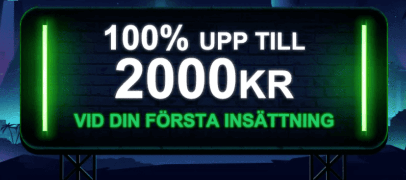 Mr Vegas välkomstbonus