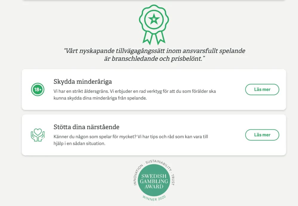 Paf sänker förlustgränsen för yngre spelare
