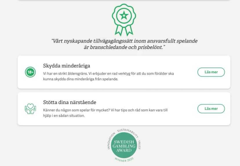 Paf sänker förlustgränsen för yngre spelare