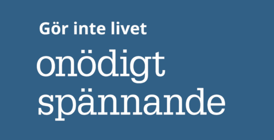 Spelinspektionens kampanj onödigt spännande