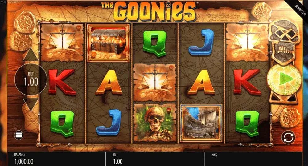 The Goonies spelplan