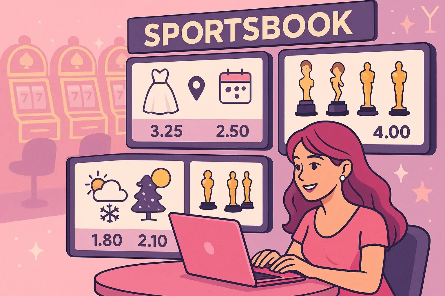 Underhållning och specialer för tjejcasino