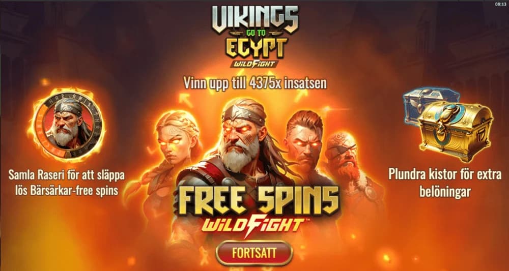 Vikings Go To Egypt Wild Fight - Yggdrasil Gaming