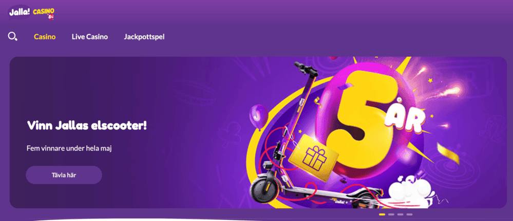 Jalla casino tävling