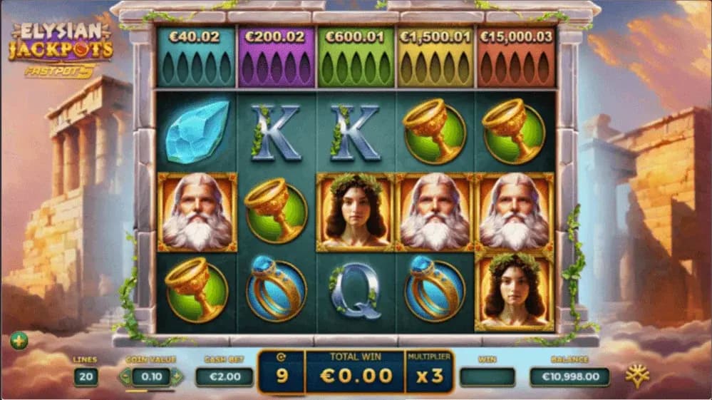 Elysian Jackpots Yggdrasil Gaming