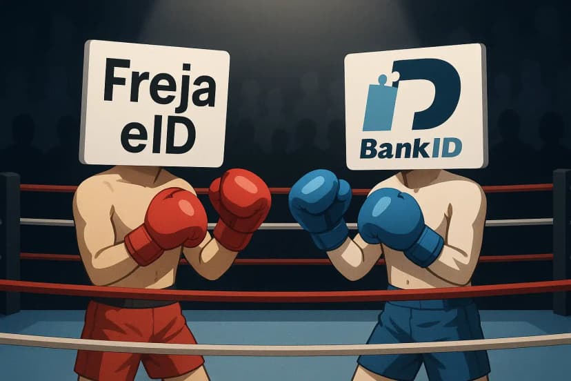 Freja eID vs BankID hos nätcasinon