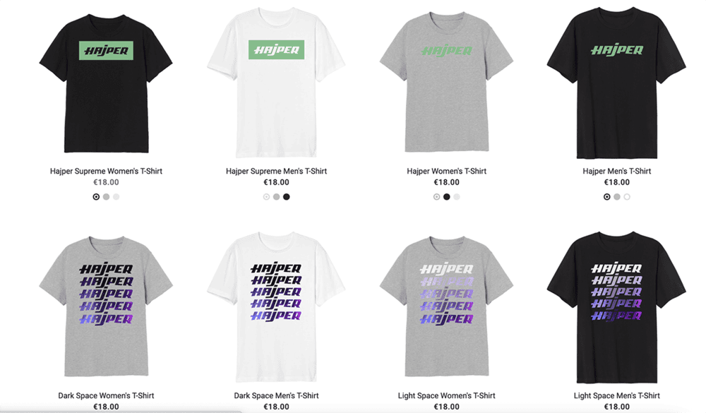 hajper webbutik