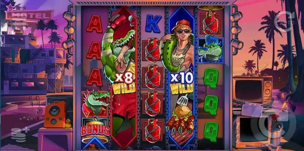 Man vs Gator Elk Studios