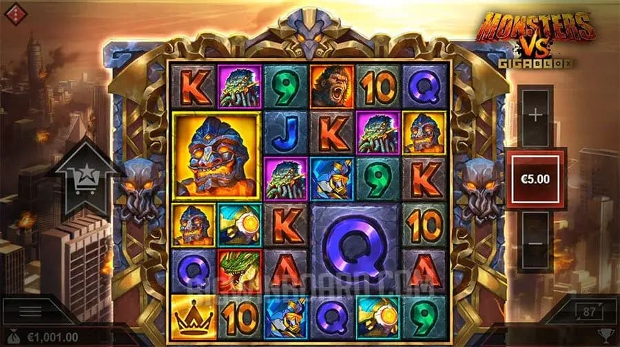 Monsters vs Gigablox