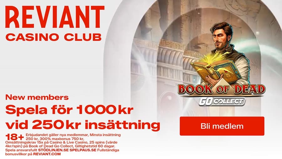 Reviant casino bonus