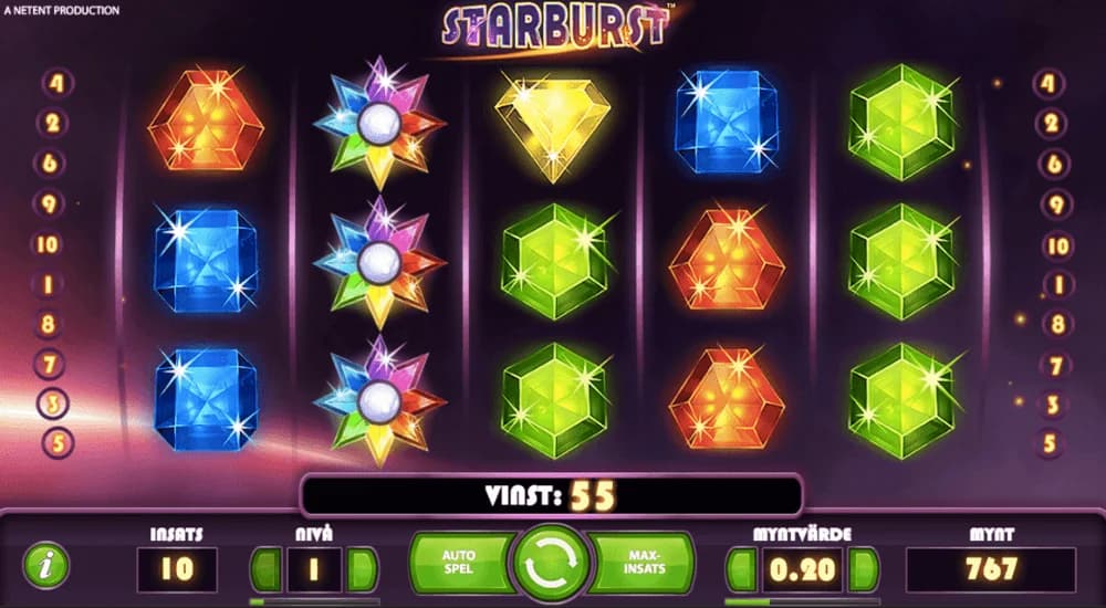 starburst netent