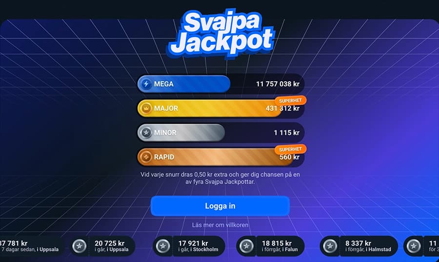 Svajpa Jackpot