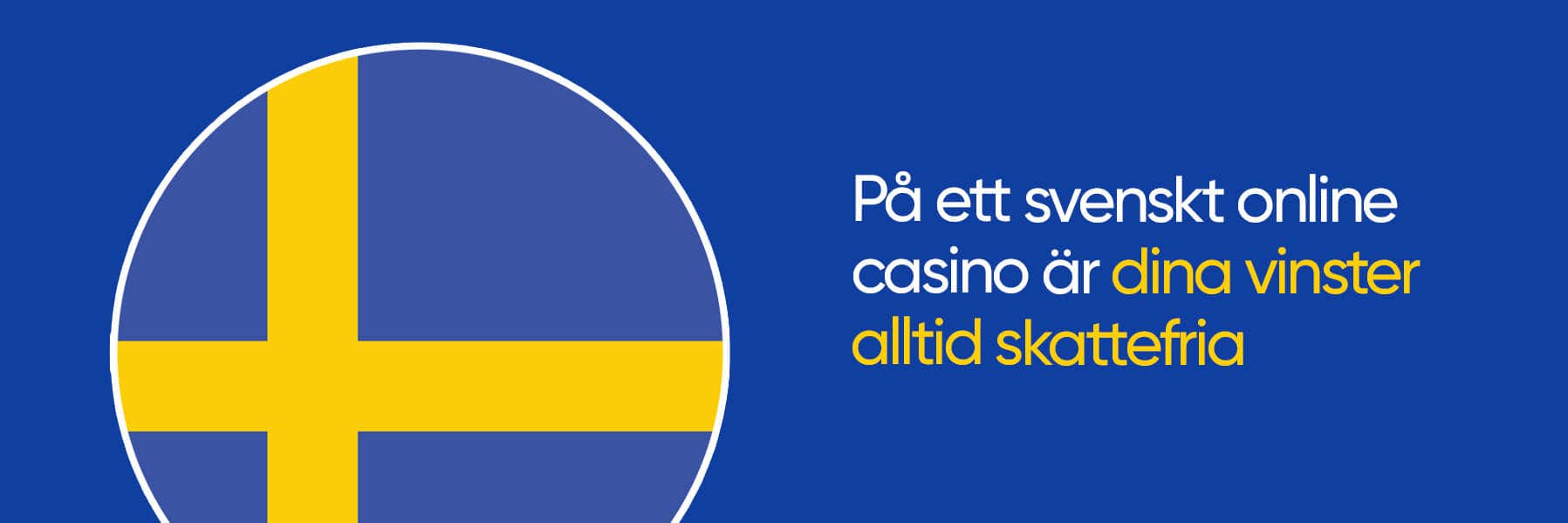 Skattefria vinster hos svenska casino online