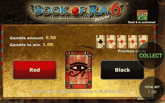 book of ra gamble mode