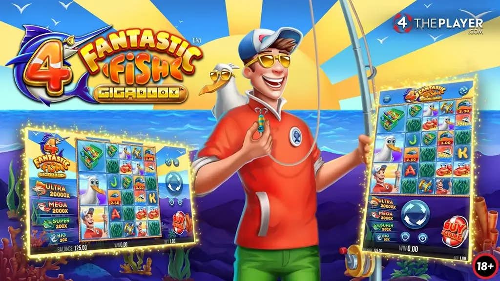 4 Fantastic Fish Gigablox - Yggdrasil Gaming