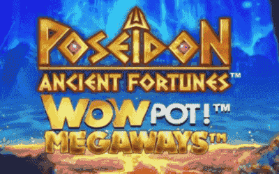 Ancient Fortunes Poseidon WowPot Megaways logga
